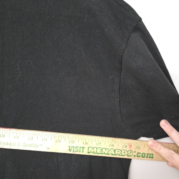 Vtg Fathers Day Report Card Shirt Size Large Black Single Stitch USA 90s Humor - Picture 7 of 9